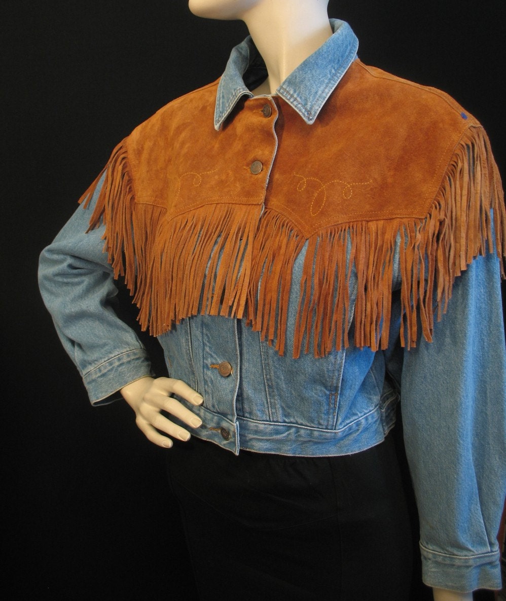 cropped western jacket
