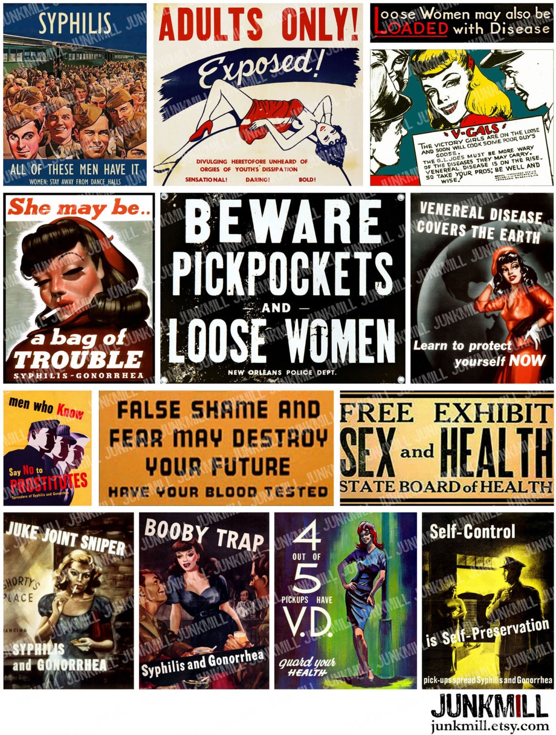 loose-women-digital-printable-collage-sheet-vintage-wwii