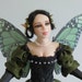 Ooak Art DOLL - Leila - sculpture fantasy fairy in polymer clay