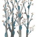 Fungi Forest No. 2 large original watercolor painting