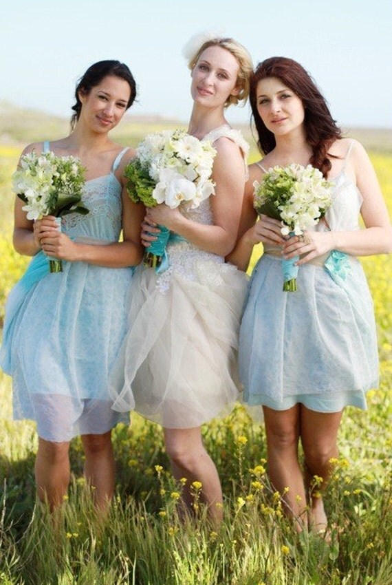 Items similar to Custom Made Bridesmaids Dresses on Etsy