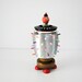 Vintage Coffee Canister Lamp, Upcycled Lamp, Kitchen Night Light