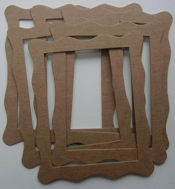 WAVY FRAMES Picture Frames CHiPBOARD Bare Die Cuts