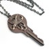 Recycled Steampunk Key Necklace Handmade Jewelry Key Pendant - Fly Straight Home