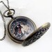 Art Nouveau Winter Lady Dexterity Game in Pocket Watch Case - Pendant Jewelry