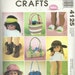 McCalls 4125 Doll Accessories Pattern for 18 Inch Dolls Hats, Bags and Shoes Sewing Pattern