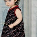 On SALE New Brick Red Blossoms Baby Girls Kimono Wrap Dress Size Nb LAST One