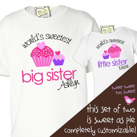 big sister little sister shirts matching sister tshirts