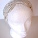 50s/60s Pearly White Head Peice With Netting