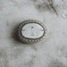 Flat Beach Stone Jizo Bodhisattva Face