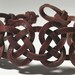 Celtic 9 Knot Josephine Anklet / Mens Wristband -- Bracelet / Ankle Bracelet