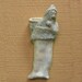 Folk Art Sculpture Ceramic Porcelain Teal Lady Wall Pocket Vase Original Sculpture Vessel - Same Day Shipping