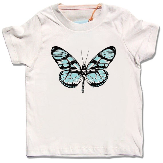 Butterfly Shirt Cute Kids Butterfly t-shirt organic baby