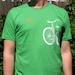 Ride a Bike Shirt, Unisex / Men's Grass Green short sleeve, cotton screenprint, Portland Classic t-shirt