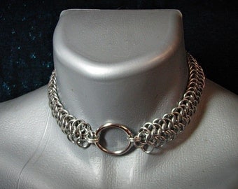 Elegant Celtic Cross Stainless Steel Chainmail Chainmaille