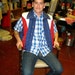1980s Red White & Blue Puffy Vest
