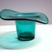 Vintage Sea foam Art Glass Vase 5"