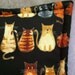 Super Potent Catnip Pillow Cushion - Terra Cotta Cats Mat - Black Tan Gray and Brown Cat Bed - 16 3/4"x16 3/4"