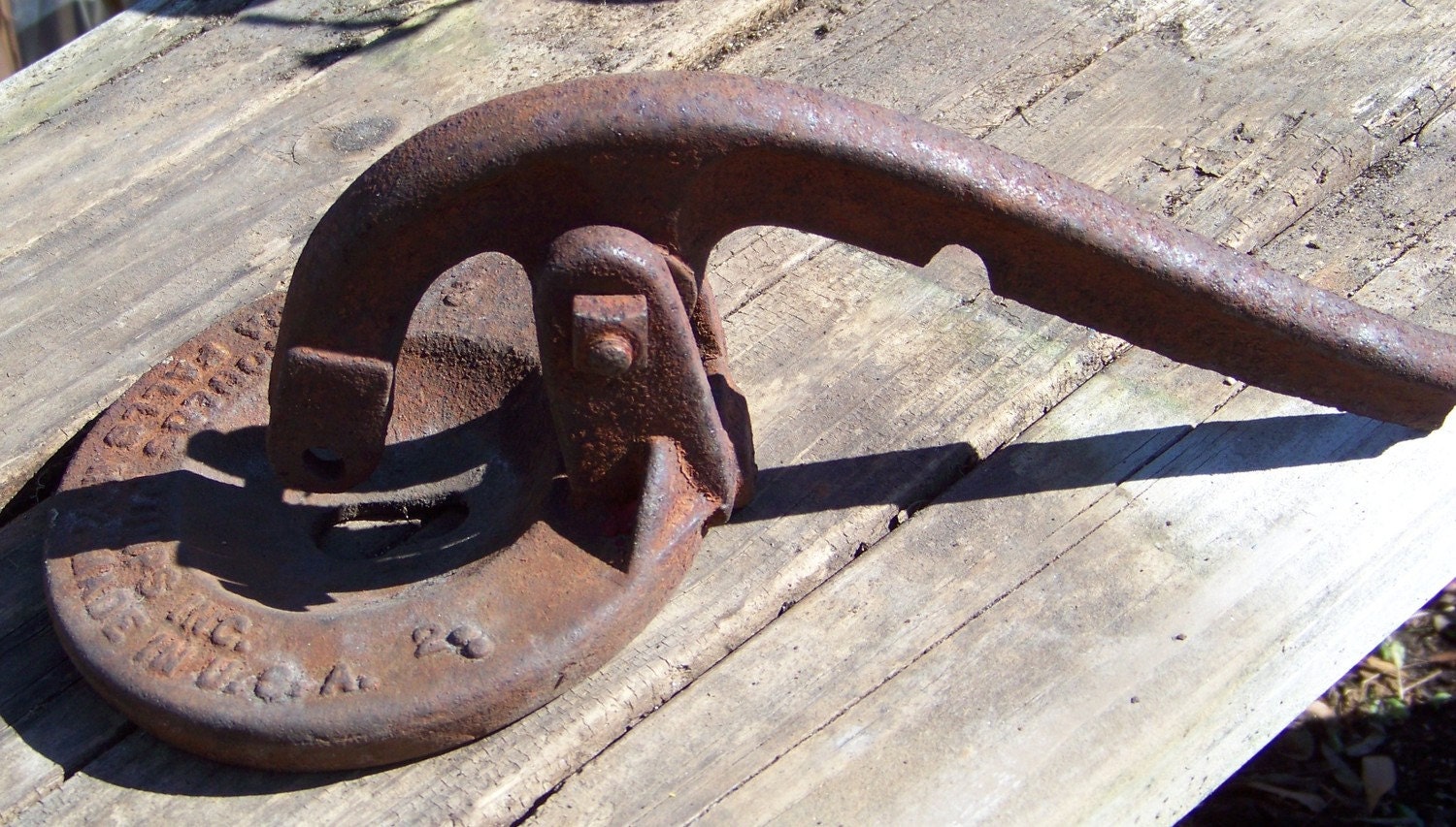 Vintage Well Water Pitcher Pump Handle Top by AlloftheAbove