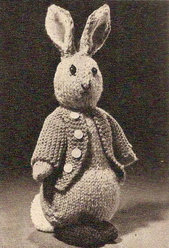 1955 Peter Rabbit Vintage Knitting Pattern 455