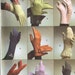 Vogue 8311 Retro Ladies Sexy Cuffed, Buttoned, Driving Hand Gloves Sewing Pattern