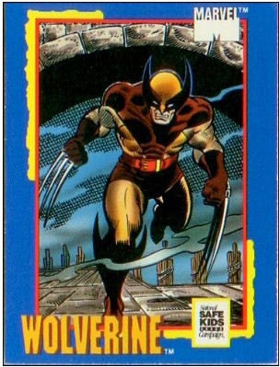 1991 MARVEL Trading Card from Impel Limited Edition WOLVERINE