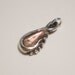 Oregon Sunstone fine silver hand forged pendant