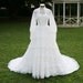 Hopes and Promises - Circa 70-80s - Layered Lace Cupcake - Wedding Dress