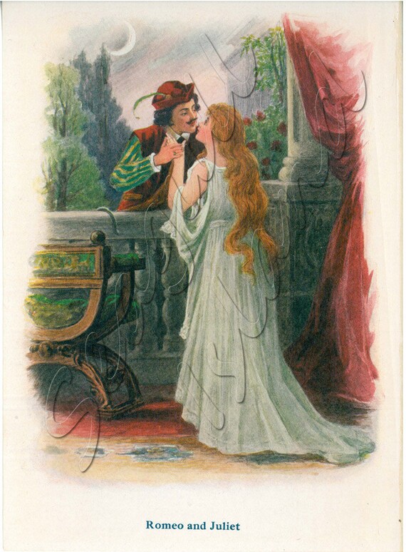 Romeo and Juliet 1917 Children's Shakespeare Book