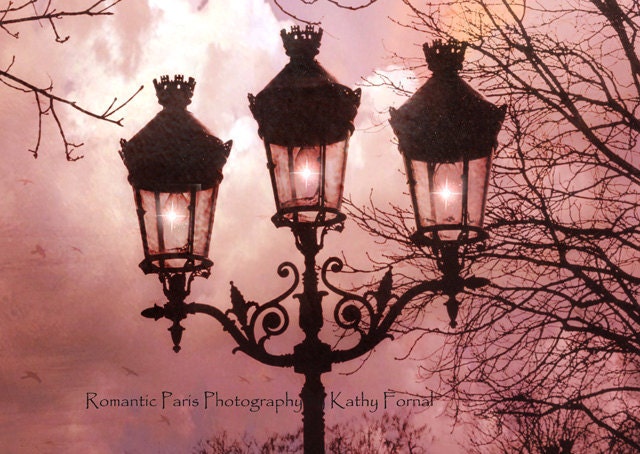 Paris Photography Paris Street Lamps Paris Autumn Fall