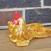 Vintage Ceramic Spoon Rest 70s Rooster Chicken