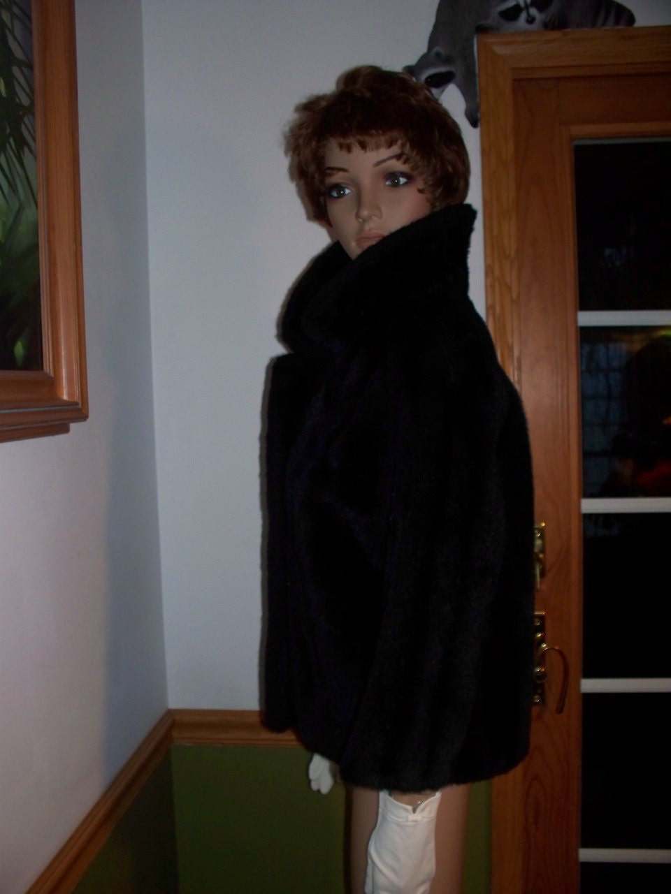 Vintage Fur Stroller Coat main image 1