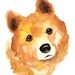 CUSTOM PET PORTRAIT (large size) Original watercolor painting 11x14inch