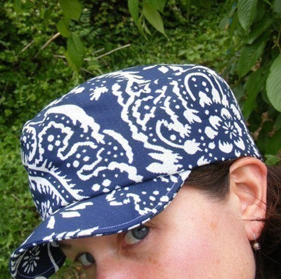 Items similar to Cadet Cap Military Newsboy Hat PDF PATTERN (make yourself) on Etsy