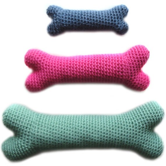 Dog Bones 3 Sizes PDF Crochet Pattern Instant Download