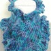 Ruffle Edge Scarf or Scarflet Knitting Pattern Sell The Scarves You Make - PDF Format