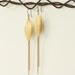 Petal and Vine Brass Fringe Earrings by Prarieoats