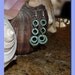 Boho Tribal Copper Patina Earrings ... Small, Delicate, but Earthy ... Woodland Rustic Wedding