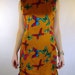 Vintage Asian DRESS, Ponape, 1970s