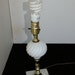 Vintage Table Lamp - Marble Base White Table Lamp