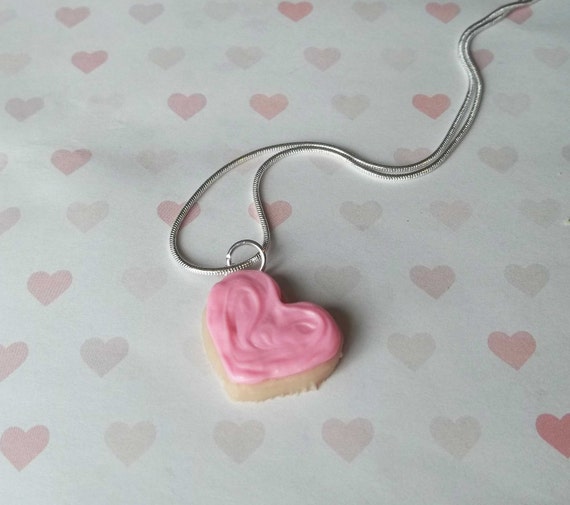 Items similar to sugar cookie necklace on Etsy