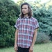 Woolrich Plaid Short Sleeve Button Up - M