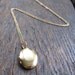 Little Vintage Gold Locket