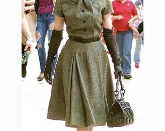 KEIRA vintage inspired made to measure dress all size swing 50s