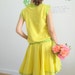 Sale 30% off / Happy with Simply Lemon Yellow Dress