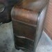 Deco Bedside Table .Old West Vintage