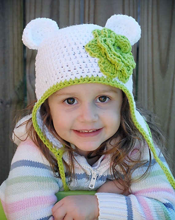 Bear Earflap Hat Crochet Pattern *Instant Download ...