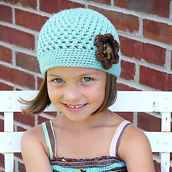Chloe Cap Crochet Hat Pattern Instant Download Permission