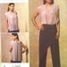 vogue designer original pattern 1142 - issey miyake's top and pants - (2009) - UNCUT