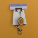 Key Holder that hooks on your purse - Hawaiian Hibiscus key chain